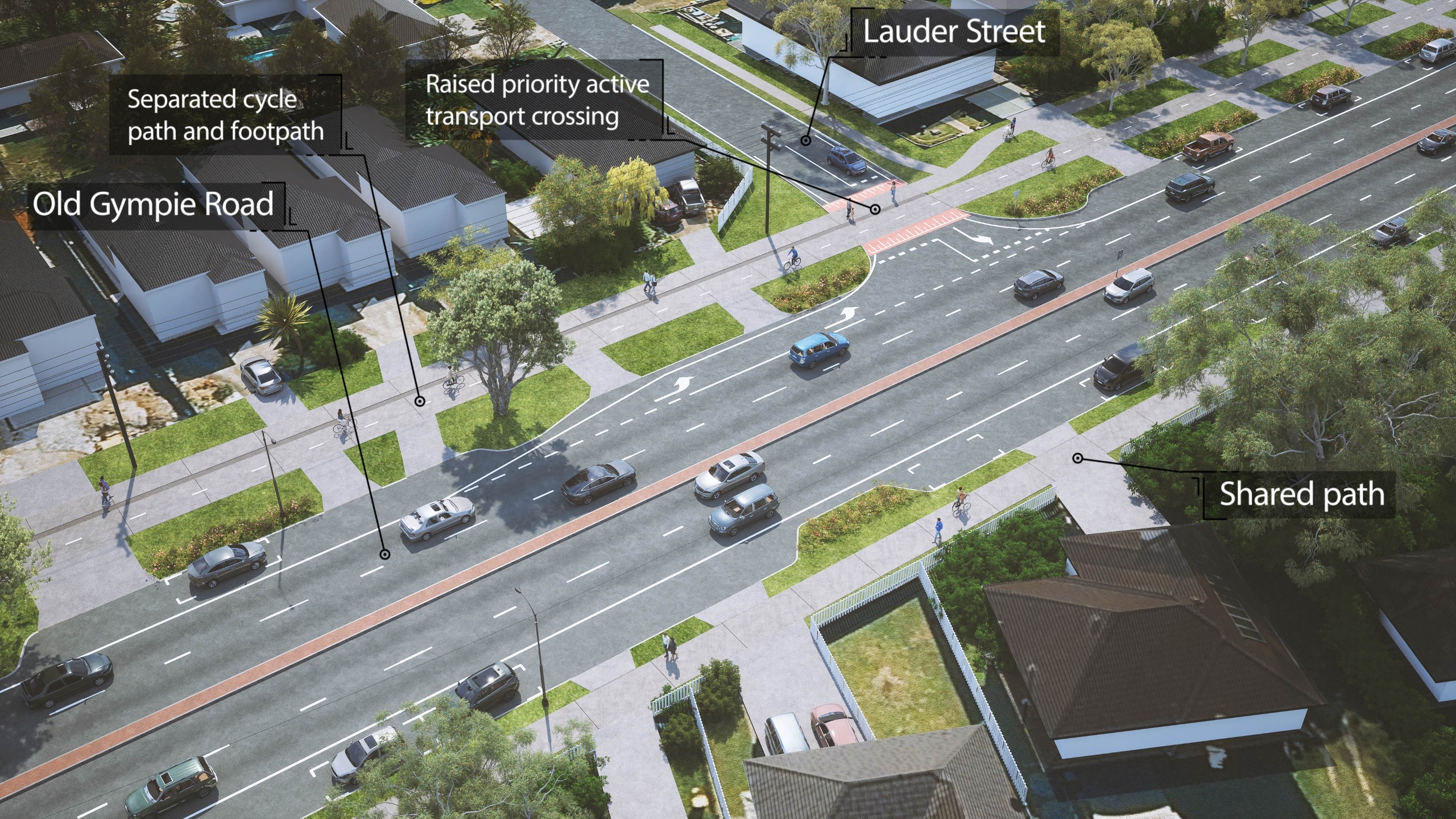 Lauder St entrance proposed design