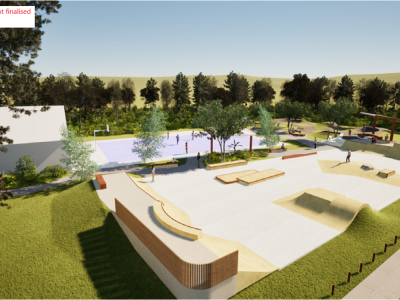 Indicative 3D modelling of the final concept design