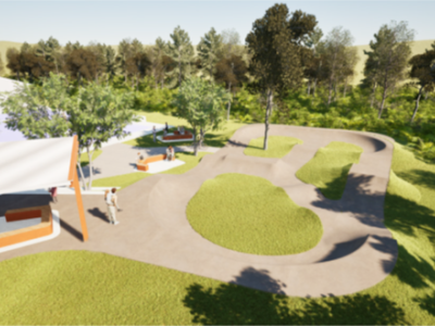 Indicative 3D modelling of the final concept design